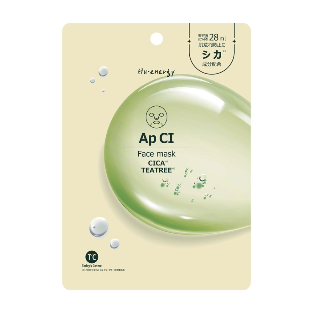 Hu・Energy面膜-積雪草、茶樹單片裝